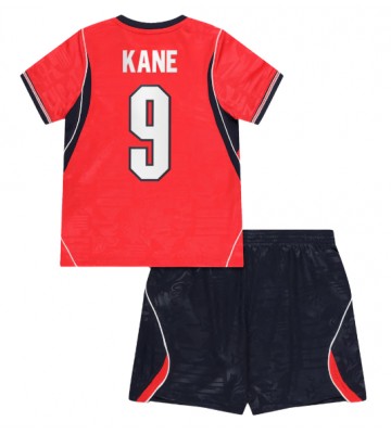 England Harry Kane #9 Udebanetrøje Børn VM 2026 Kortærmet (+ Korte bukser)